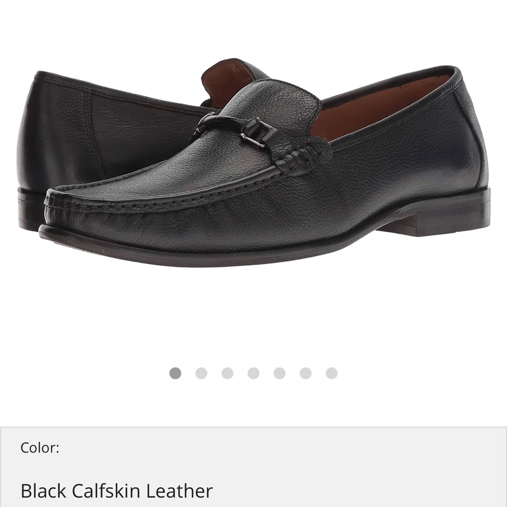 Carlos by Carlos Santana Black Milagro Bit Loafer